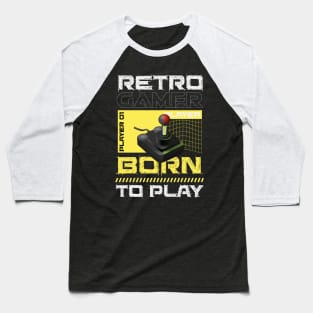 Retro Gamer #7 Baseball T-Shirt